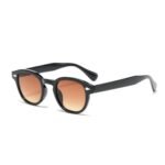 Lunettes de soleil rétro vintage à rivets – Image 2