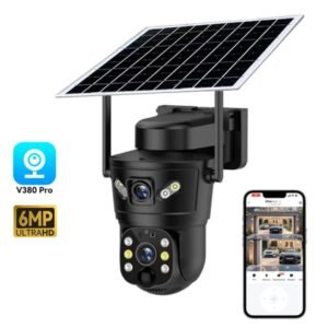 caméra de surveillance extérieure solaire qui utilise la connectivité 4G ou Wi-Fi. – Image 5