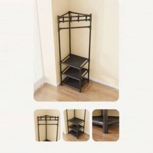 Porte-manteau d'angle à plusieurs niveaux. – Image 3