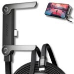 Câble Chargeur 2-en-1 Invisible avec Support