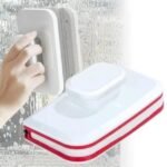 un nettoyeur de vitres magnétique double face