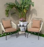 salon de jardin en résine tressée. – Image 3