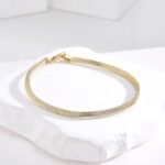 Bracelet Doré Classique Femme
